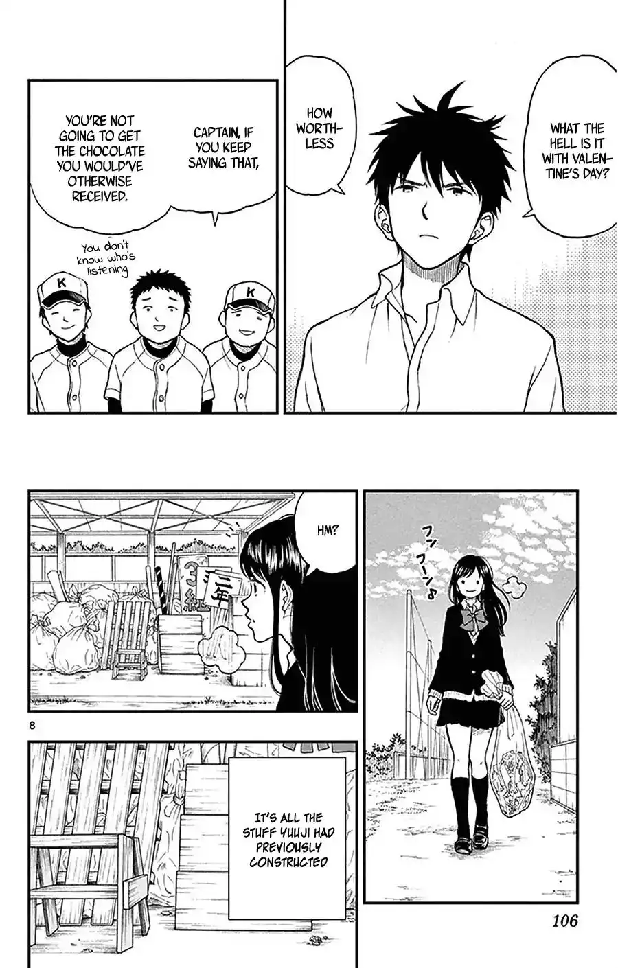 Yugami-kun ni wa Tomodachi ga Inai Chapter 45 8